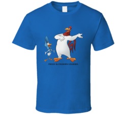 Prissy And Foghorn Leghorn Looney Tunes Cartoon Character T Shirt