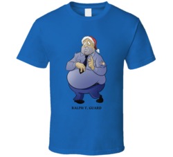 Ralph T Guard Animaniac Cartoon Character T Shirt