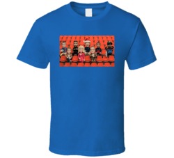 Ted Lasso Claymation Soccet Team Cast T Shirt