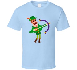 Bowmasters Archer Video Game Player T Shirt