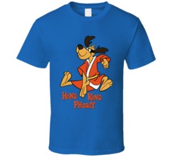 Hong Kong Phooey Retro Cartoon Tv T Shirt