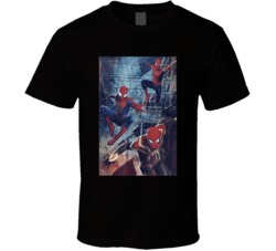 Spider-man Spiderman Tobey Andrew Tom T Shirt