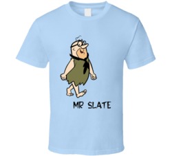 Flintstones Mr Slate Cartoon T Shirt