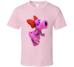 Super Mario Pink Birdo Yoshi T Shirt