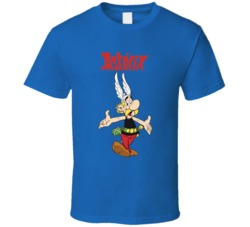Asterix Fictional Cartoon Character T Shirt