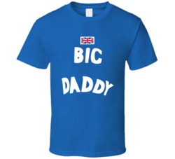 Big Daddy Uk Wrestler Fan T Shirt