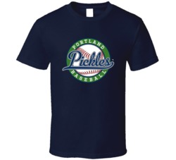 Portland Pickles Baseball Logo T Shirt