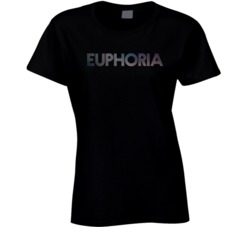 Euphoria Zendaya Tv Drama Series Fan Ladies T Shirt