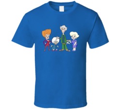 The Golden Girls Favorite Tv Series Cartoon T Shirt