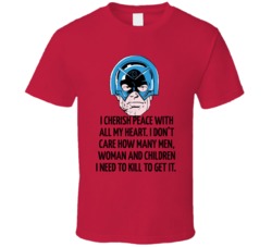 Peacemaker I Cherish Peace Quote T Shirt