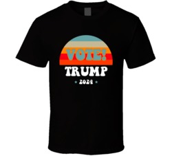 Vote Donald Trump 2024 Retro T Shirt