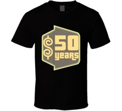 50 Years Price Is Right Logo T Shirt