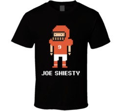 8 Bit Joe Shiesty Burrow Cincinnati Quaterback T Shirt