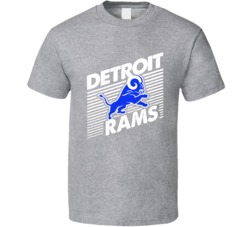 Detroit Rams Football Fan Parody Stafford T Shirt