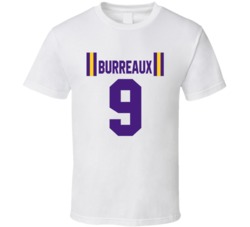 Burreaux 9 Lsu Joe Burrow Football Fan T Shirt