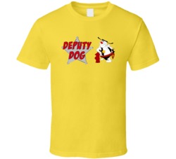 Deputy Dawg Retro Cartoon Character T Shirt