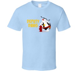 Deputy Dawg 60s Cartoon Character T Shirt