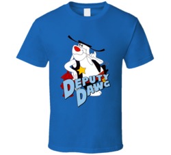 Deputy Dawg Retro 60s Cartoon Character T Shirt