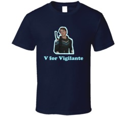 Vigilante V For Vigilante Tv Series T Shirt