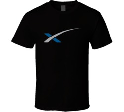 Space X Logo Elon Musk Rocket T Shirt