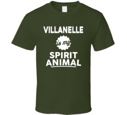 Killing Eve Villanelle Is My Spirit Animal T Shirt