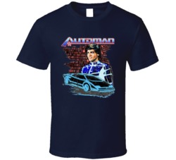 Automan 80s Sci-fi Tv Show Fan T Shirt