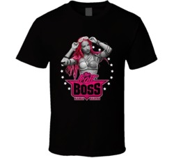 Sasha Banks The Legit Boss Wrestling Fan T Shirt