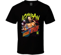 Shinsuke Nakamura Ichiban Strong Style Wrestling Fan T Shirt