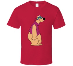 Square Bear Laff-a-lympics Cartoon Character T Shirt