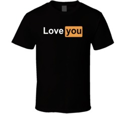 Love You Logo Parody T Shirt