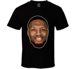Damien Lillard Big Head T Shirt