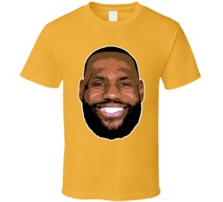 Lebron James Big Head T Shirt