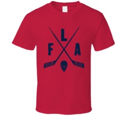 Fla Florida Retro Hockey T Shirt