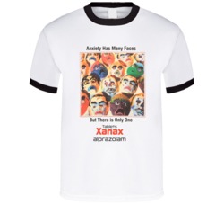 Anxiety Has Many Faces T Shirt