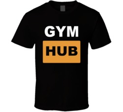 Gym Hub Mashup Parody T Shirt