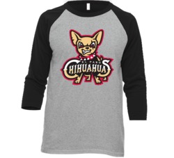 El Paso Chihuahuas Minor League Baseball Team Raglan T Shirt