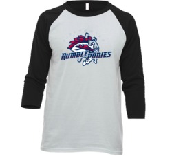 Binghamton Rumble Ponies Minor League Baseball Team Raglan T Shirt