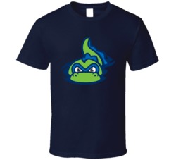 Vermont Lake Monsters Minor League Baseball Mascot T Shirt