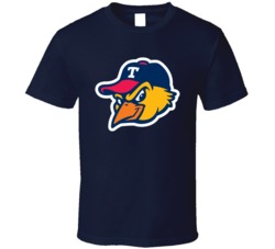 Toledo Mud Hens Minor League Baseball Team Mascot T Shirt
