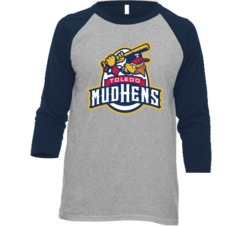 Toledo Mud Hens Minor League Baseball Team Raglan T Shirt