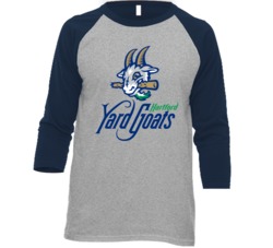 Hartford Yard Goats Minor League Baseball Team Raglan T Shirt