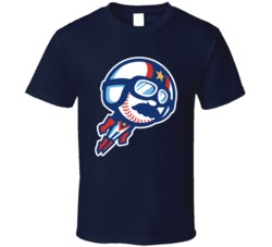 Kannapolis Cannon Ballers Minor League Baseball Mascot T Shirt