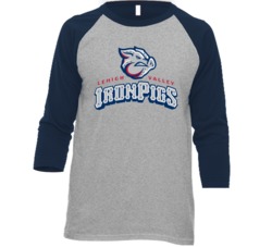 Lehigh Valley Ironpigs Minor League Baseball Team Raglan T Shirt