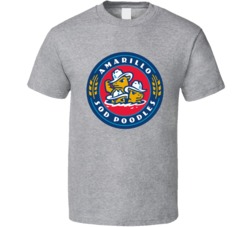 Amarillo Sod Poodles Minor League Baseball Team T Shirt