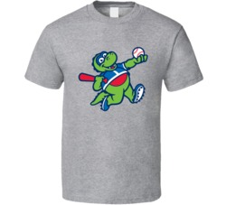 Vermont Lake Monsters Minor League Baseball Mascot Fan T Shirt