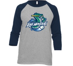 Vermont Lake Monsters Minor League Baseball Raglan T Shirt