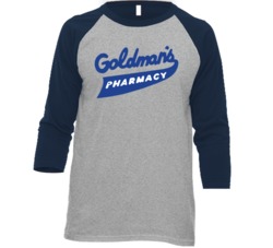 Family Guy Goldman's Pharmacy Cartoon Raglan T Shirt