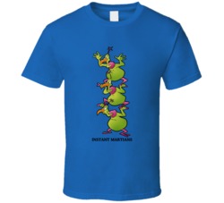 Instant Martians Looney Tunes Characters T Shirt