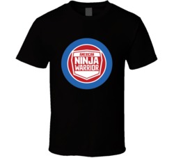 American Ninja Warrior Retro Logo T Shirt