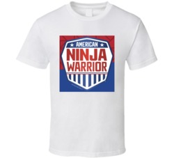 American Ninja Warrior Shield Logo T Shirt